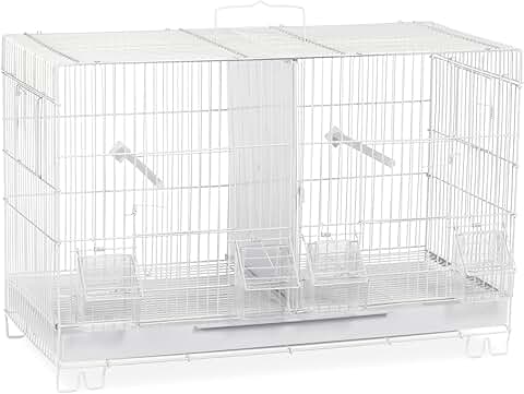 White Breeder Cage, 1/2 inch