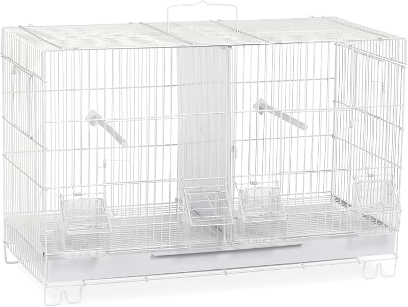 White Breeder Cage, 1/2 inch
