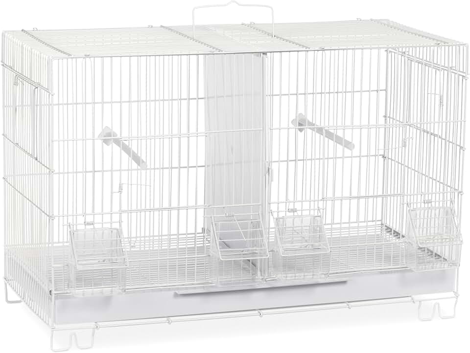 White Breeder Cage, 1/2 inch
