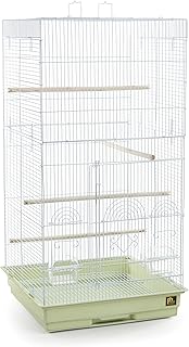 Tall Sage Green Pet Cage
