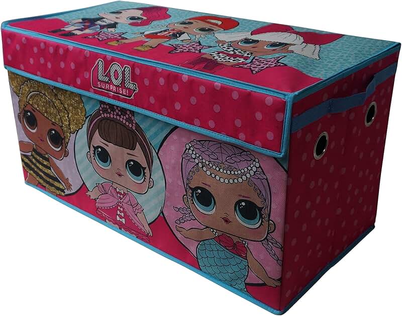 Multicolor Collapsible Storage Trunk