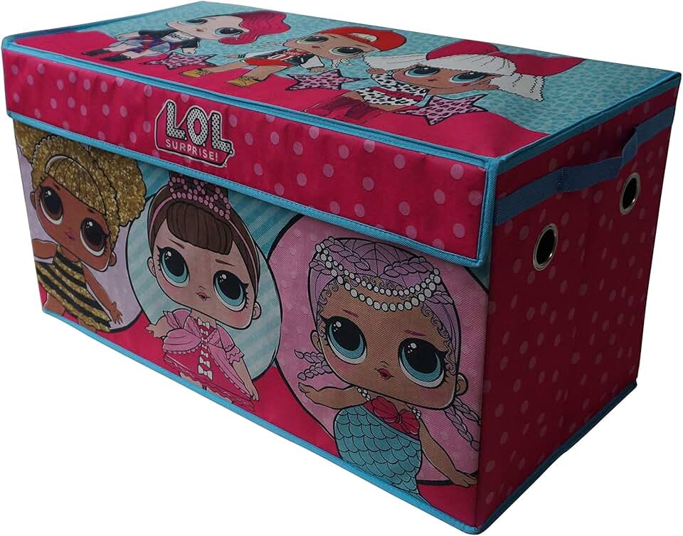 Multicolor Collapsible Storage Trunk