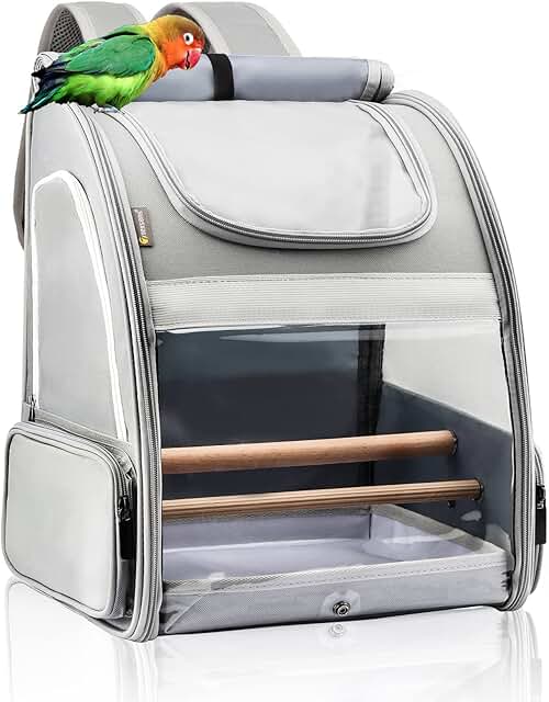 Bird Carrier Backpack for Small Birds