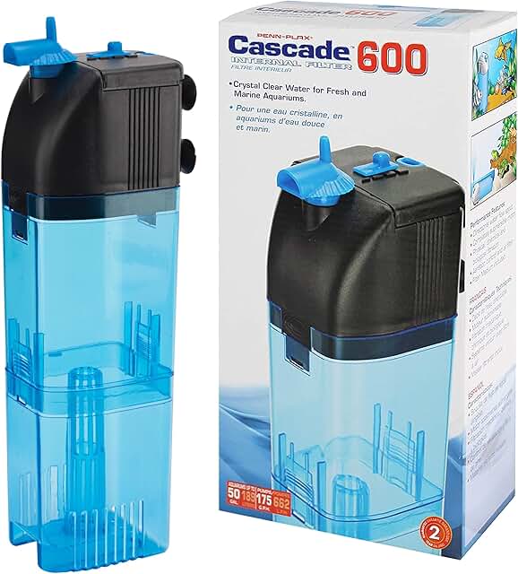 Fully Submersible Aquarium and Turtle Tank Filter