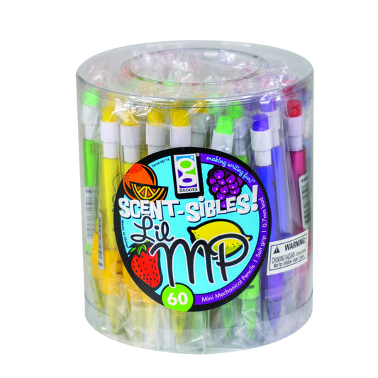 Pack of 60 Orange Scented Mechanical Pencils