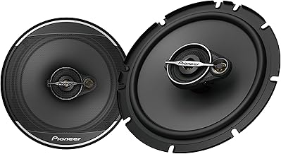 6.5-inch 3-Way Car Speakers, Pair, 320W Max