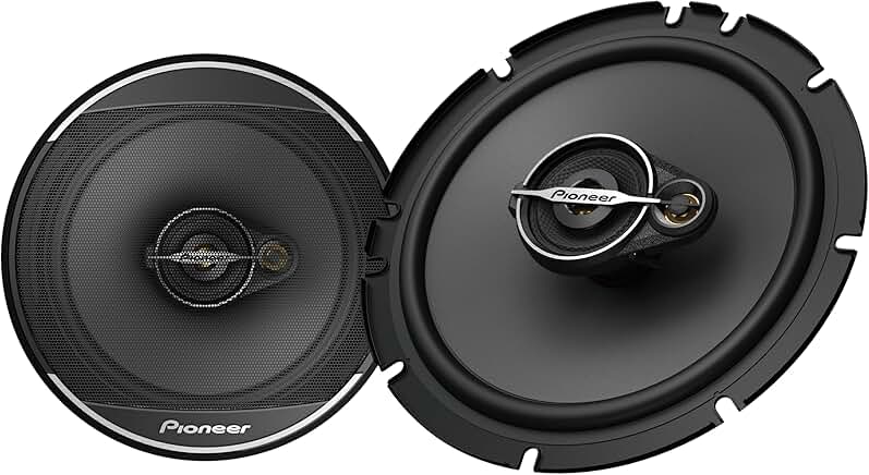 6.5-inch 3-Way Car Speakers, Pair, 320W Max