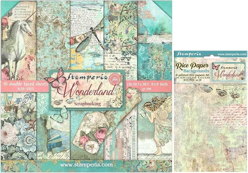 Fantasy Wonderland Decorative and Rice Paper Pack