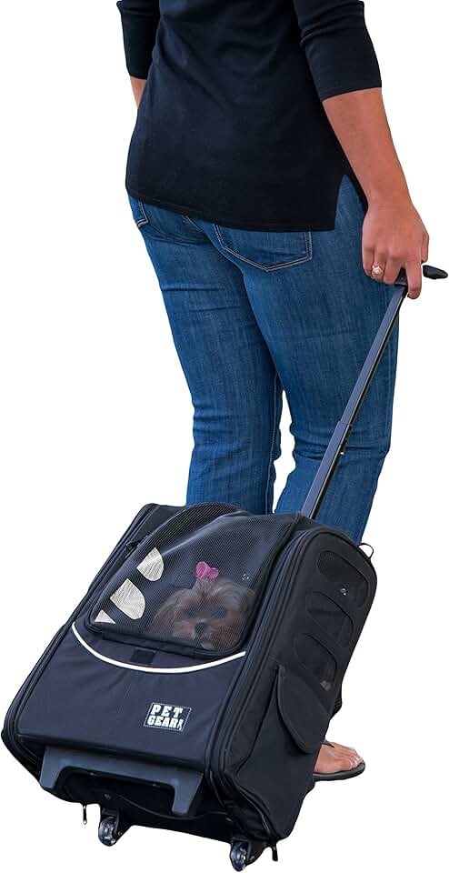 Pet Carrier Backpack with Ventilation and Tether