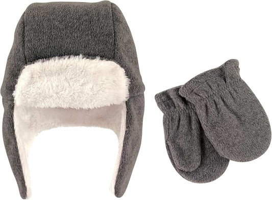Baby Fleece Hat and Mitten Set