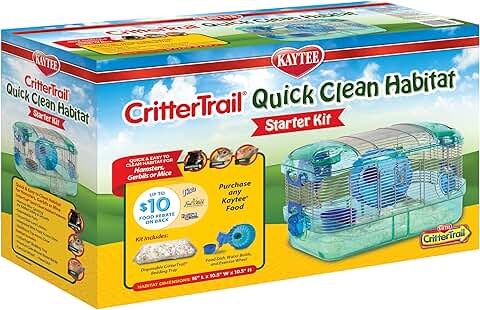 Quick Clean Habitat for Small Pets