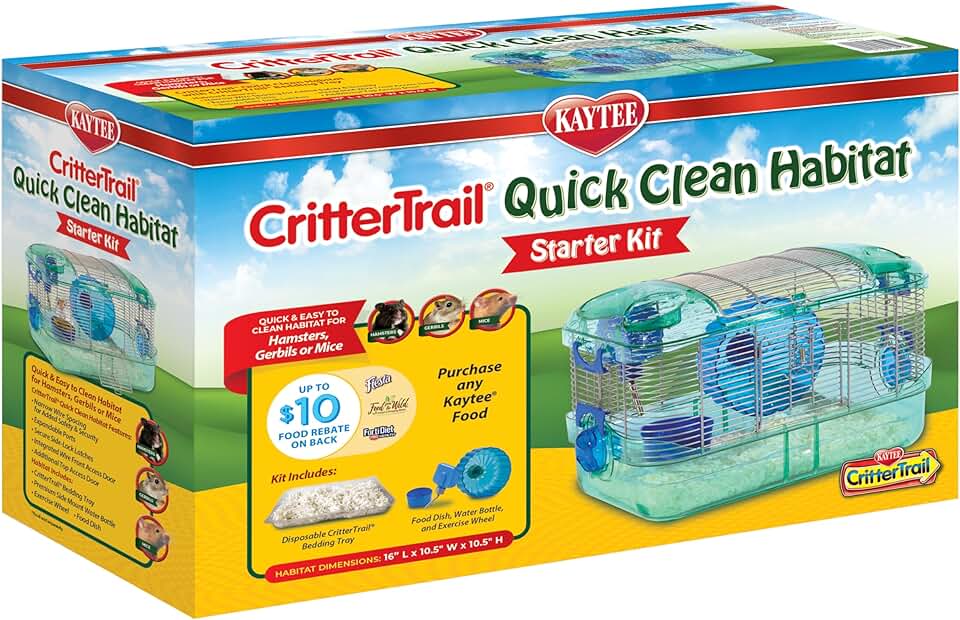 Quick Clean Habitat for Small Pets