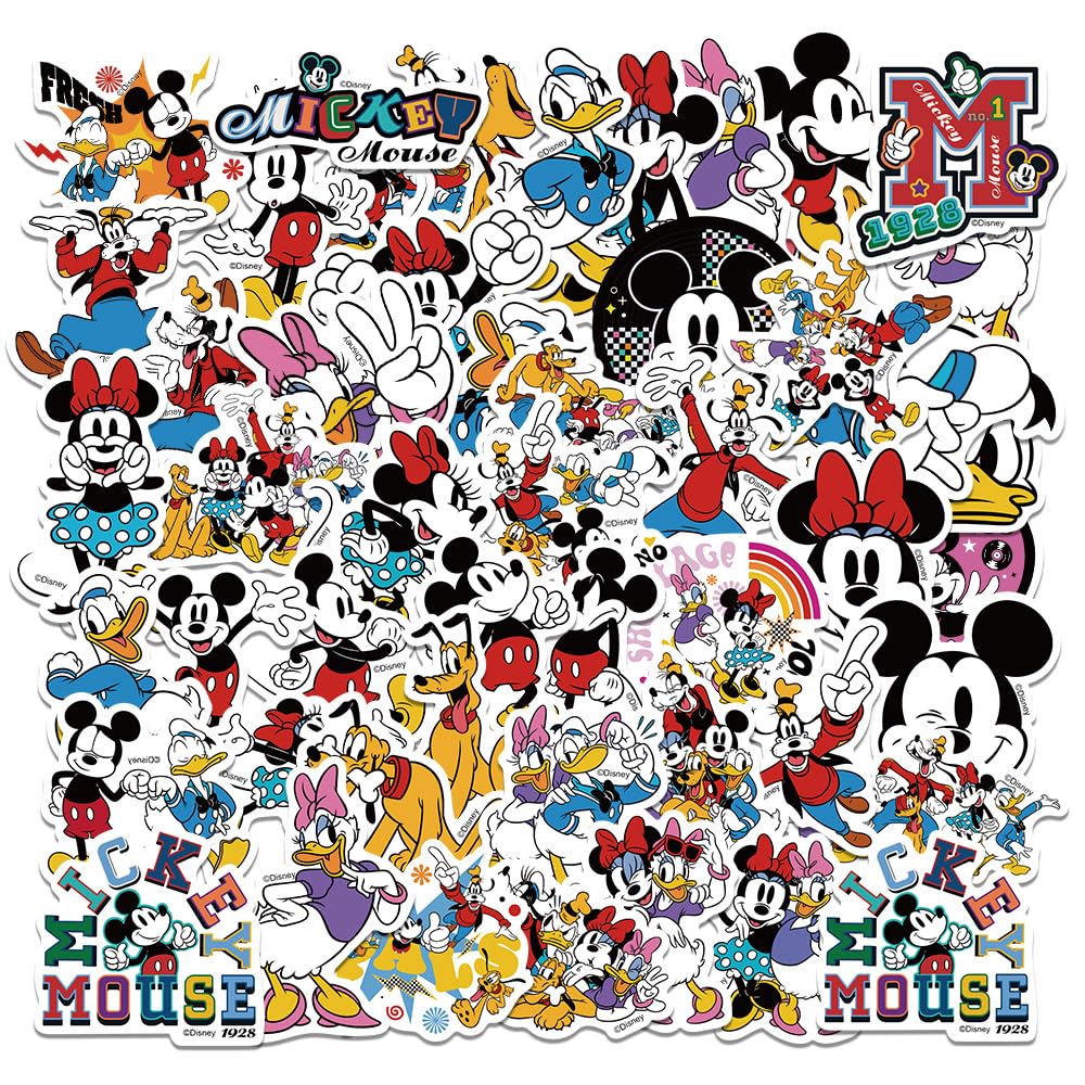 50 Cute Mickey Mouse Stickers for Kids and Teens
