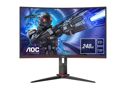 C32G2ZE 32-inch curved frameless gaming monitor with 1920x1080 resolution