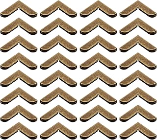 20mm Metal Book Corners, 200pcs, Bronze, for Crafts and Albums