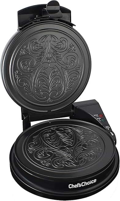KrumKake Maker with Nonstick Surface and Instant Heat