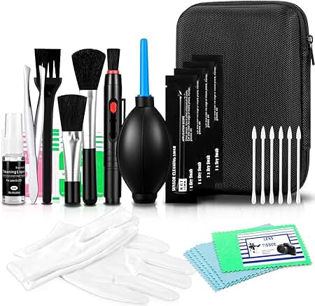 Camera Lens Cleaning Kit with Cleaning Tools