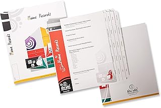 Home Records Organizer Kit with Index Tabs