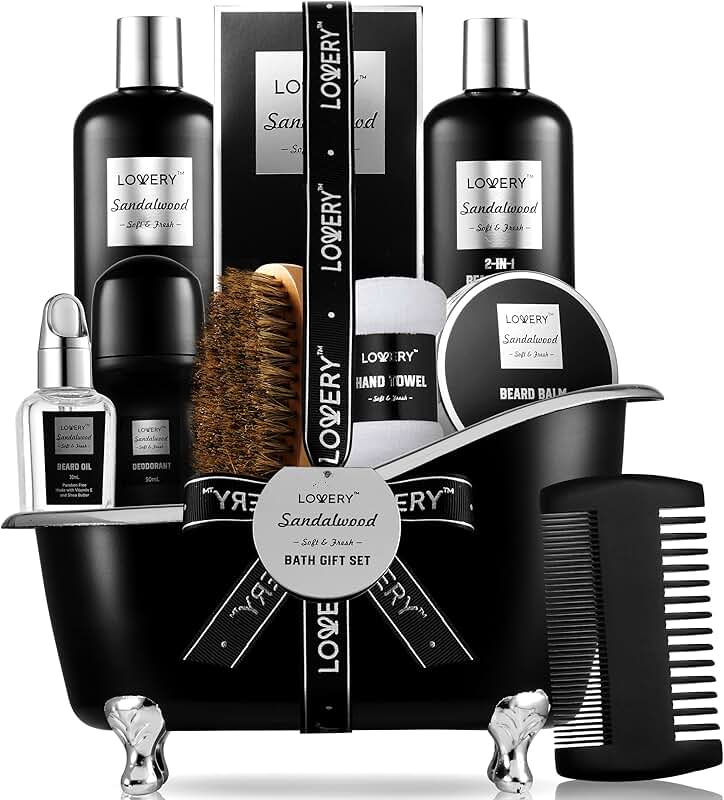 Men's Body and Beard Gift Set for Christmas