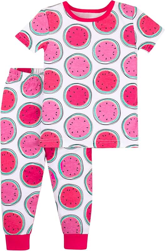 Baby Girls' Short Sleeve Sleepwear