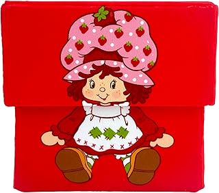 Red Strawberry Shortcake Storage Bin for Toys and Books