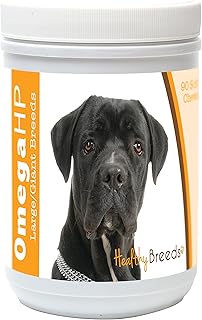 Healthy Breeds Cane Corso Omega Fatty Acid Skin and Coat Support Soft Chews