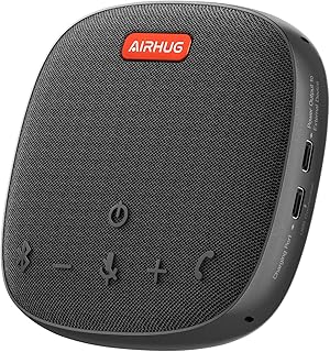 Conference speaker and microphone with 360° voice pickup