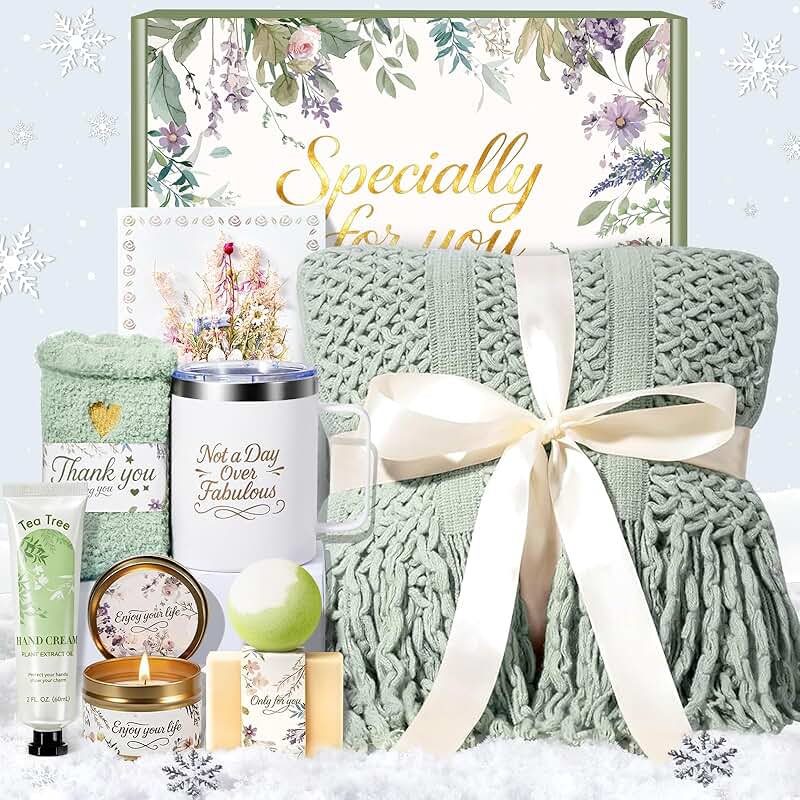 Get Well Soon Gift Basket for Women
