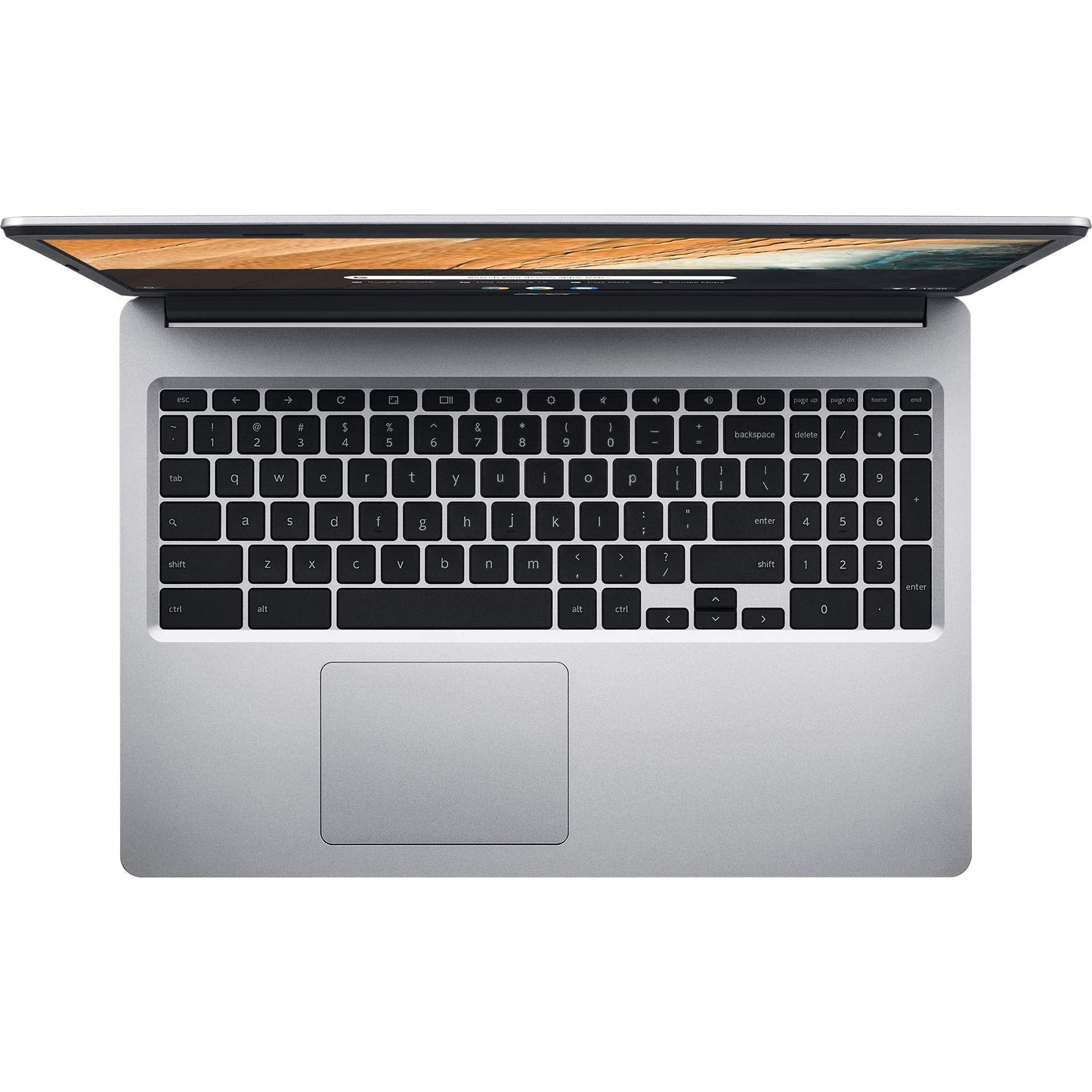 Chromebook 315, Intel Celeron N4000, 15.6" Full HD IPS Touch Display, 4GB LPDDR4, 32GB eMMC, Gigabit WiFi, Google Chrome, CB315-3HT-C296