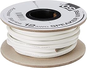 2 Conductor 12AWG Speaker Wire, 50 Feet