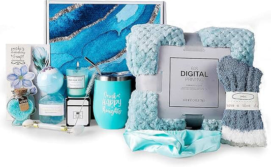 Birthday and Self-Care Gift Basket for Women