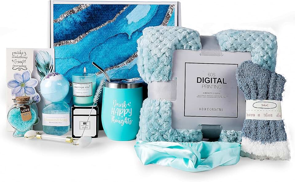 Birthday and Self-Care Gift Basket for Women