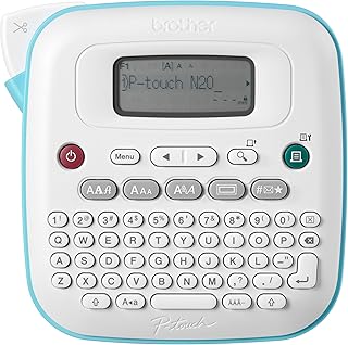 Portable Handheld Label Maker with Color Tapes