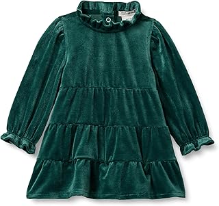 Long Sleeve Corduroy Dress for Toddler and Baby Girls