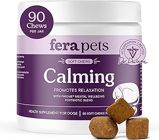 Dog Calming Chews for Anxiety Relief and Relaxation