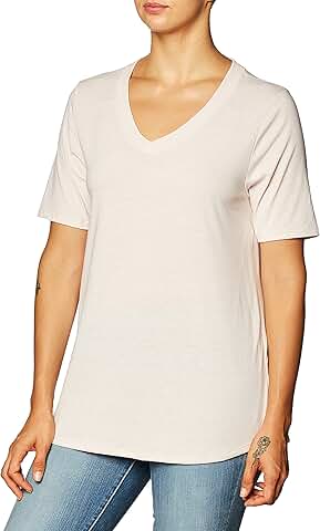 Women's All-Day V-Neck Elbow Sleeve T-Shirt