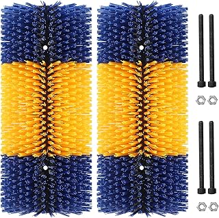 Livestock Scratch Brush Set for Cows, Horses, Goats
