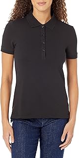 Women's Short-Sleeve Polo Shirt in Plus Size