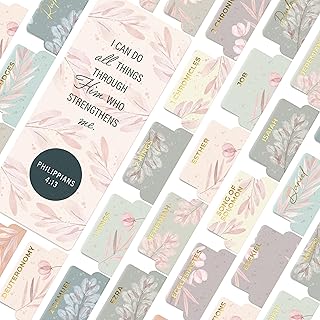 Floral Boho Bible Tabs for KJV and Niv