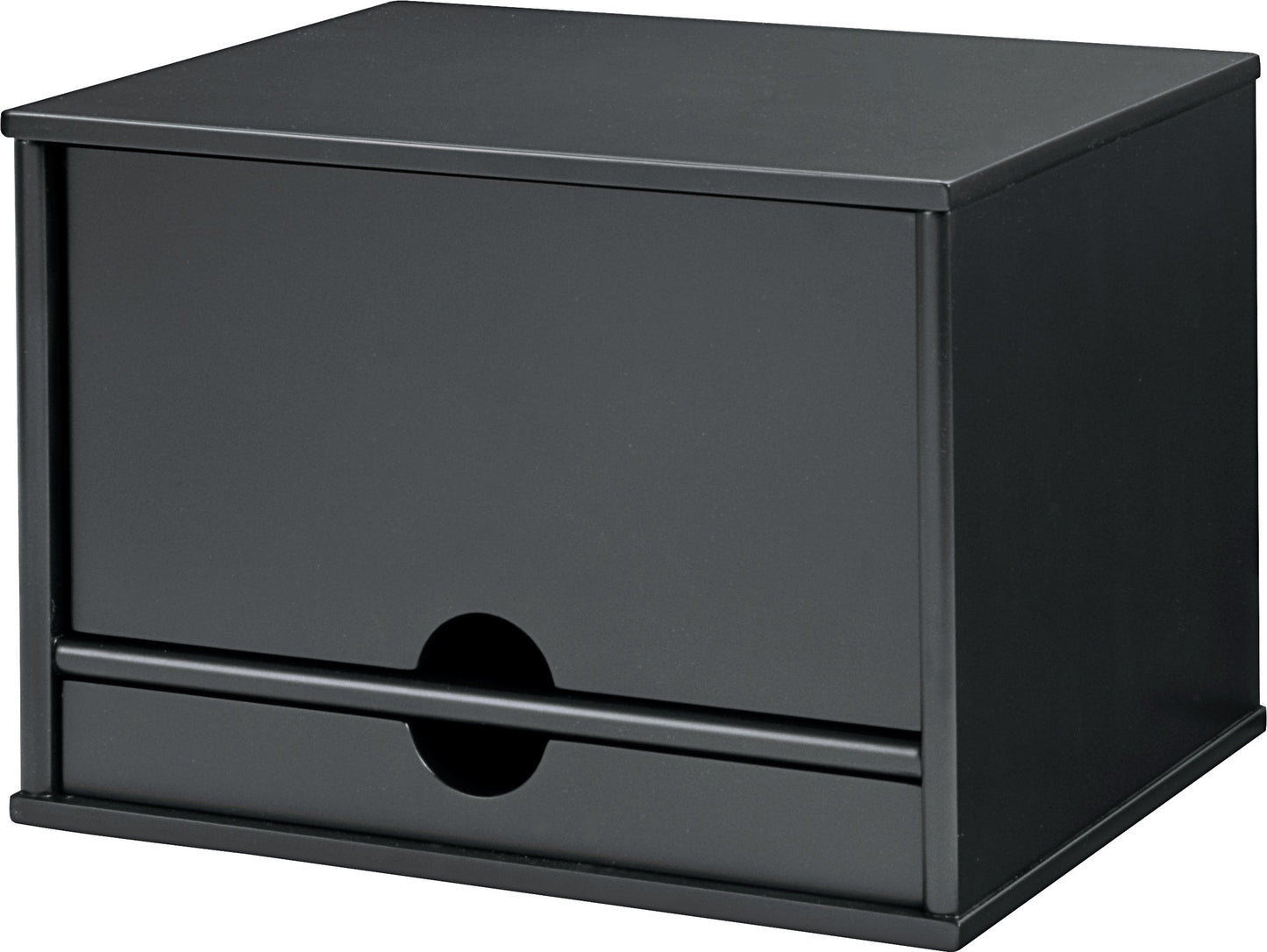 Midnight Black 4-Shelf Desktop Organizer