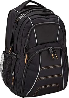Black Laptop Backpack Fits Up to 17-Inch