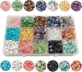 1888 Pcs Natural Chip Stone Beads for Jewelry Making