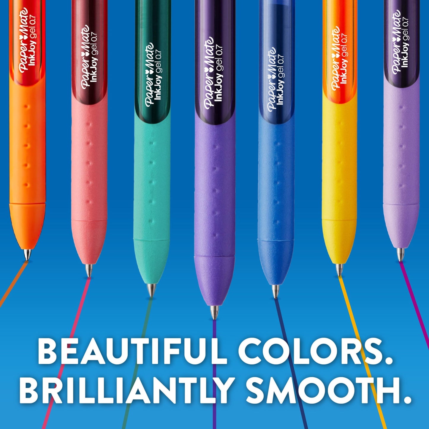 10 Assorted Gel Pens with Medium Point