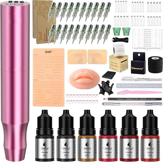 Cordless Microblading Pen and Eyebrow Pencil Set