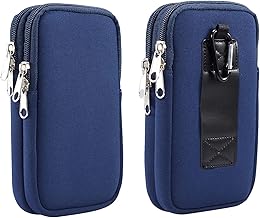 Dual Cell Phone Case with Belt Clip and Holster