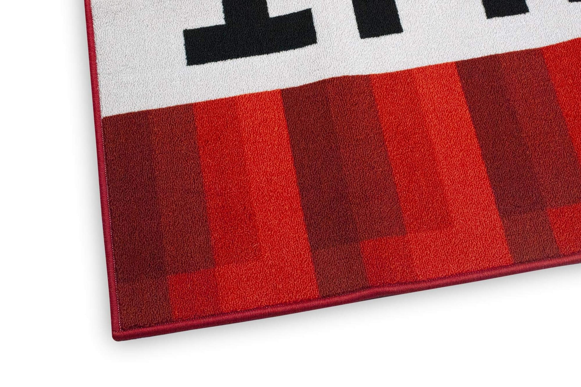 Area Rug TNT Block Decorations Merch Video Game Decorations TNT Decorations  39-Inch Square Area Rug
