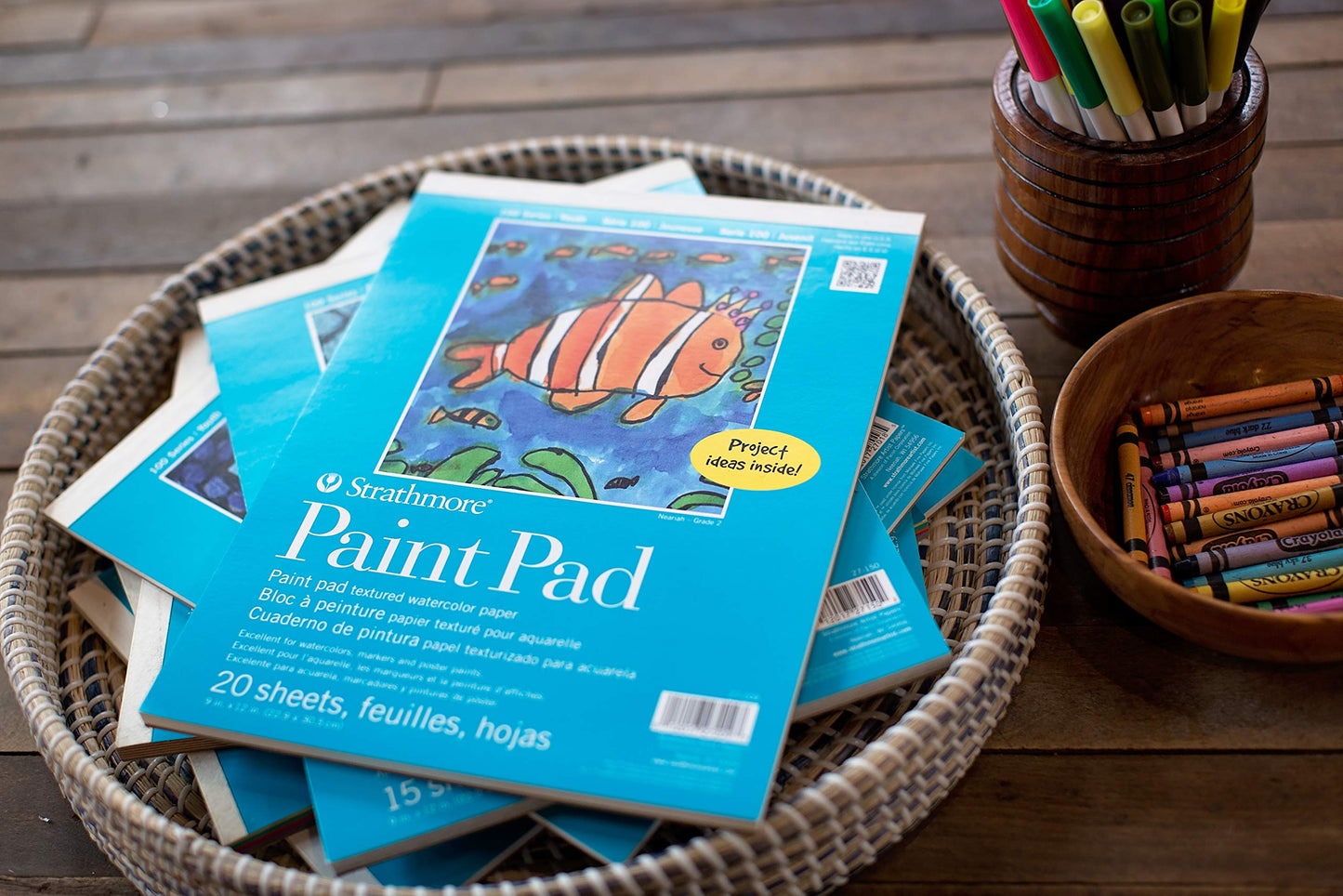 Youth Paint Pad 9x12 White 20 Sheets