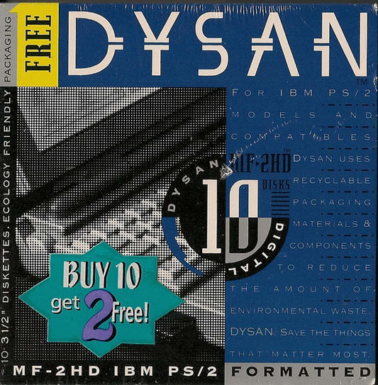 MF-2HD IBM PS/2 3.5-inch double-sided floppy disks