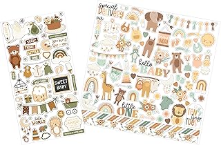 Baby Scrapbook Stickers for Milestones and Photos