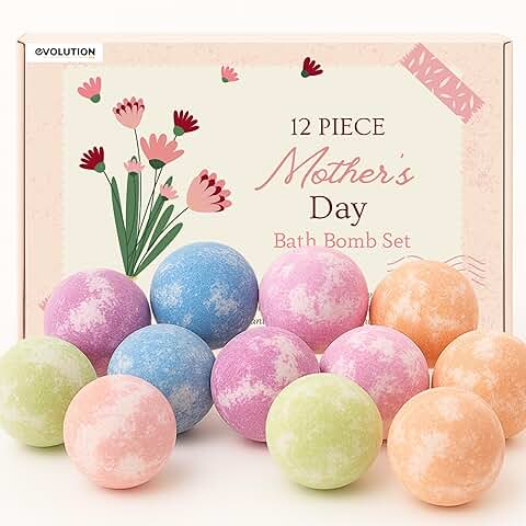 Mother's Day Bath Bombs Set for Women